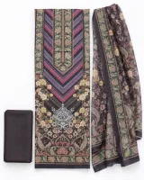 Zam Zam Purple Chevron Paisley - image 1
