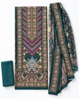 Zam Zam Purple Chevron Paisley - image 5