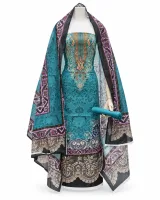 Zam Zam Damask Purple Lace - ছবি 4