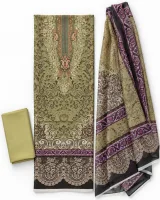 Zam Zam Olive Purple Paisley - ছবি 1