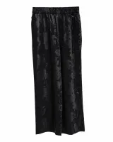 Comfort Desert Khaki & Midnight Black Straight-Leg Trousers - image 1