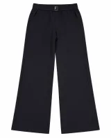 Stylish Midnight Black Tailored Trousers - image 1