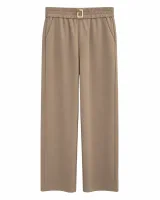 Stylish Midnight Black Tailored Trousers - image 2