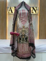 Zam Zam Pink Ethnic Ornate Panel - image 2