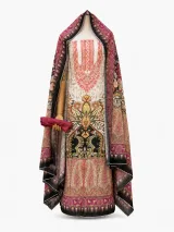 Zam Zam Pink Ethnic Ornate Panel - image 2