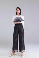 Comfort Midnight Black Tailored Trousers - image 1