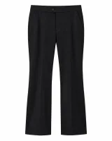 Stylish Midnight Black Tailored Trousers - ছবি 2