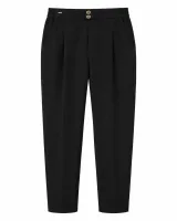 Premium Midnight Black Tailored Trousers - ছবি 2