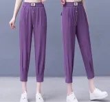 High Quality Dusty Purple Tailored Trousers - image 2