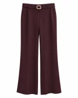 Trend Soft Beige Floor-Length Trousers - image 2