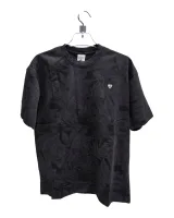Men's Leaf Print Jacquard T-Shirt - Style 2667 - image 2
