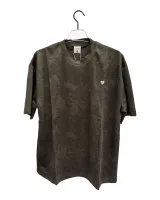 Men's Leaf Print Jacquard T-Shirt - Style 2667 - image 4