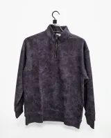 Men's Half-Zip Mock Neck Sweatshirt - Style 9101 - image 1