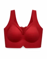 Women's Bright Red Bra & Panty Set - Style SL11 - image 1