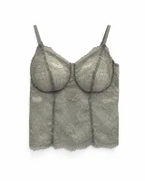 Women's Lace Bustier Camisole - Style 6112 - image 1
