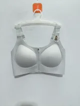 Women's Front-Zip Sports Bra - Style 3800 - image 5