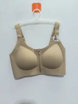Women's Front-Zip Sports Bra - Style 3800 - image 9