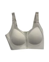 Women's Front-Zip Sports Bra - Style 3800 - image 3