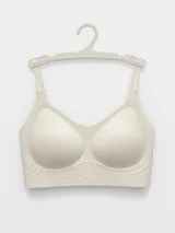 Women's Champagne White & Foundation Skin Bra - Style 8806 - image 5
