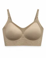 Women's Champagne White & Foundation Skin Bra - Style 8806 - ছবি 1