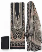 Zam Zam Black Ornate Intricate Lace - image 1