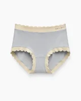Women's Gray with Beige trim Panty - image 1