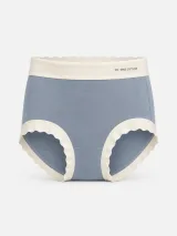 Women's Assorted Multi-Color 4-Piece Moisturizing Two-Tone High-Waist Panty Pack - image 2