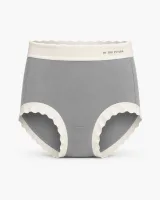 Women's Assorted Multi-Color 4-Piece Moisturizing Two-Tone High-Waist Panty Pack - image 4