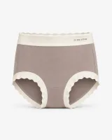 Women's Assorted Multi-Color 4-Piece Moisturizing Two-Tone High-Waist Panty Pack - image 3