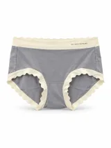 Women's Assorted Multi-Color 4-Piece Moisturizing Two-Tone High-Waist Panty Pack - image 2
