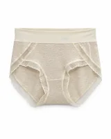 Women's Mesh-Trim High-Waist Panty - Style 218 - image 2