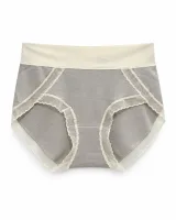Women's Mesh-Trim High-Waist Panty - Style 218 - image 3