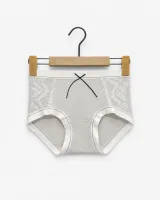 Women's Lace-Panel Ribbed Panty - Style 6773 - image 6