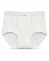 Women's Waffle-Knit High-Waist Panty - Style WAFFLEBRIEF0759 - image 1