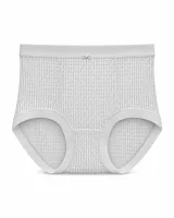 Women's Waffle-Knit High-Waist Panty - Style WAFFLEBRIEF0759 - image 3