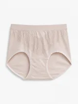 Women's 7A Antibacterial High-Waist Panty - Style 8801BRIEF - image 1