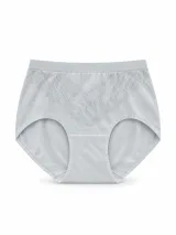 Women's 7A Antibacterial High-Waist Panty - Style 8801BRIEF - image 7