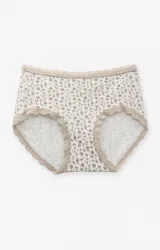 Women's Floral Lace-Trim Briefs - Style 6184 - image 4