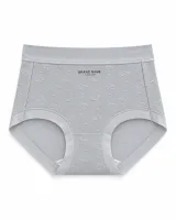 Women's Textured Comfort High-Waist Briefs - Style 507 - ছবি 1