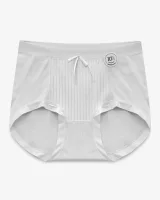 Women's Ribbed-Panel Bow High-Waist Briefs - Style 5005 - image 6
