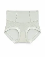 Women's Mesh-Panel High-Waist Briefs - Style 1001 - ছবি 4