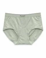 Women's 32-Gauge Zoned-Knit High-Waist Briefs - Style 6306 - ছবি 1