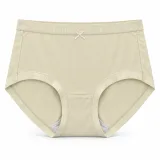 Women's Smooth High-Waist Briefs with Logo Trim - Style 33016 - ছবি 4