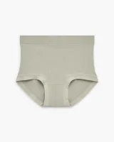 Women's Seamless High-Waist Zoned Shaping Briefs - Style 6643 - image 2