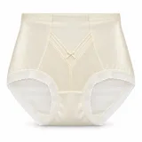 Women's High-Waist Sheer-Mesh Shaping Briefs with V-Panel - Style 1036 - ছবি 4