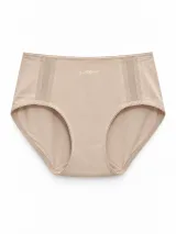 Women's Mesh-Panel High-Waist Briefs - Style 2658 - ছবি 3