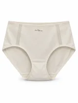 Women's Mesh-Panel High-Waist Briefs - Style 2658 - ছবি 1