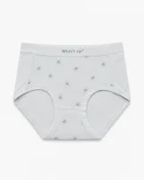 Women's Mini-Floral Smooth High-Waist Briefs - Style 3957 - image 5