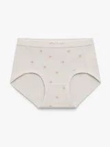 Women's Mini-Floral Smooth High-Waist Briefs - Style 3957 - image 4