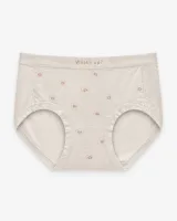 Women's Mini-Floral Smooth High-Waist Briefs - Style 3957 - image 6